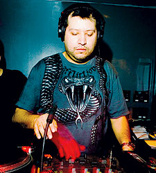 DJ Eddie Riot from Chicago's Lava Lounge